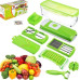 Овочерізка з насадками та контейнером 1.5 л для нарізки Nicer Dicer X3-180 
