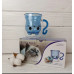Набір чашок Vittora VT-5318-250 KITTY BLUE, 2 шт по 250 мл