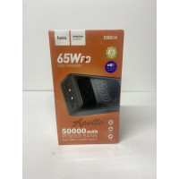 Павербанк Hoco DB81A Apollo 2xUSB-C + 4xUSB-A 65W 50000mAh Black