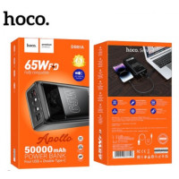 Павербанк Hoco DB81A Apollo 2xUSB-C + 4xUSB-A 65W 50000mAh Black
